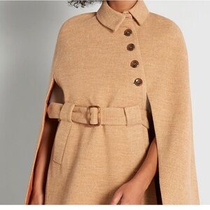 Molly Bracken Cape Coat Size Small